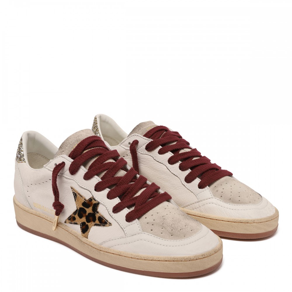 Ballstar leopard star sneakers