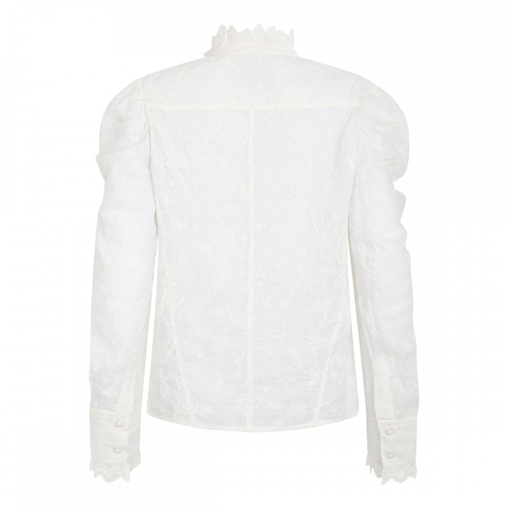 Zorica cotton and silk-blend voile...