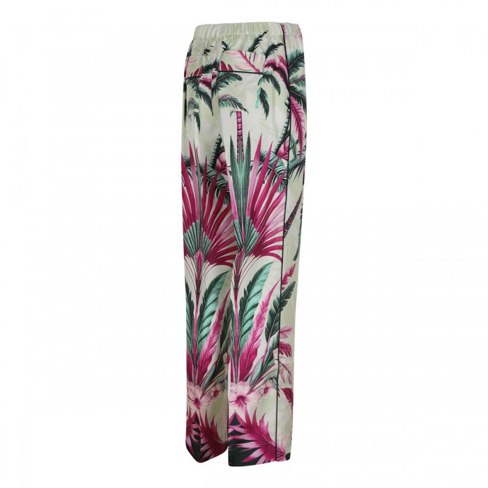 Etere palm print pajama pants