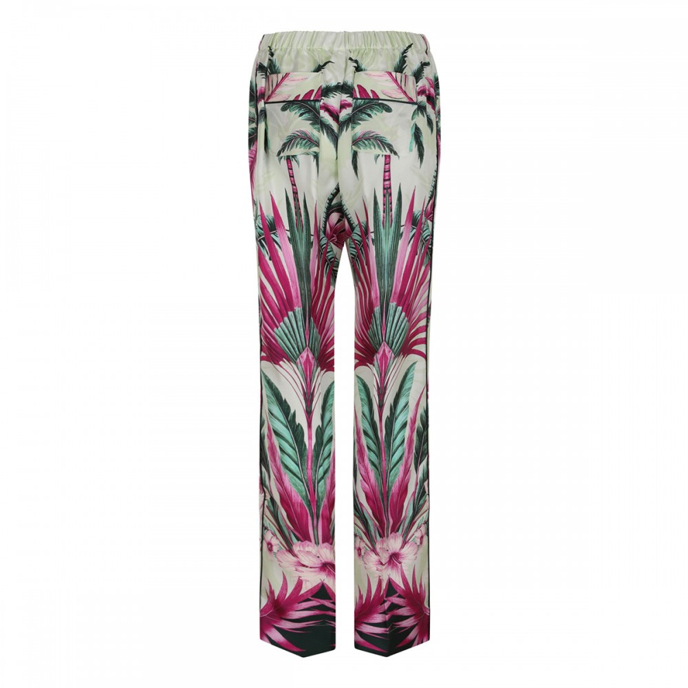 Etere palm print pajama pants