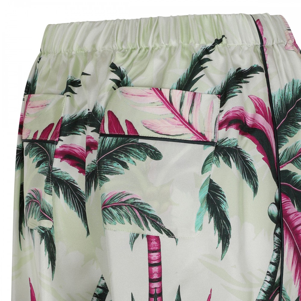 Etere palm print pajama pants
