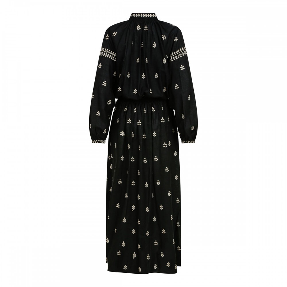 Rodilia silk midi dress