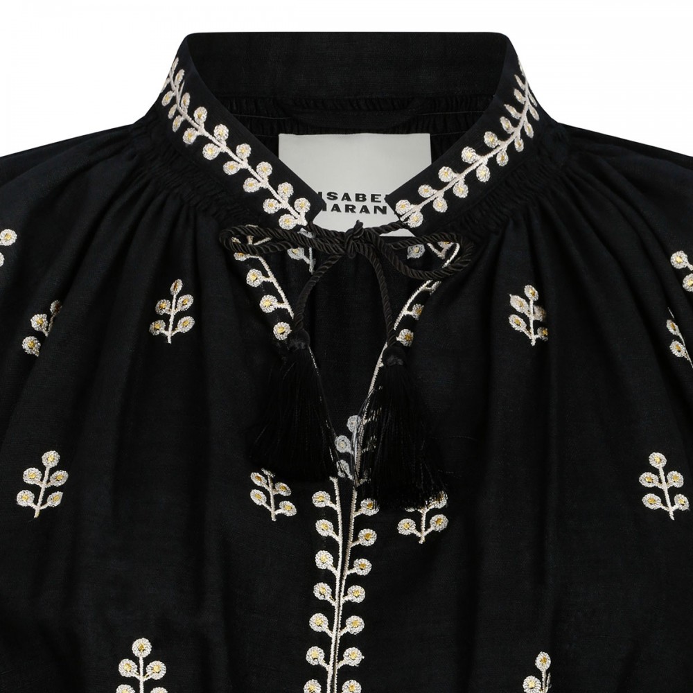 Rodilia silk midi dress