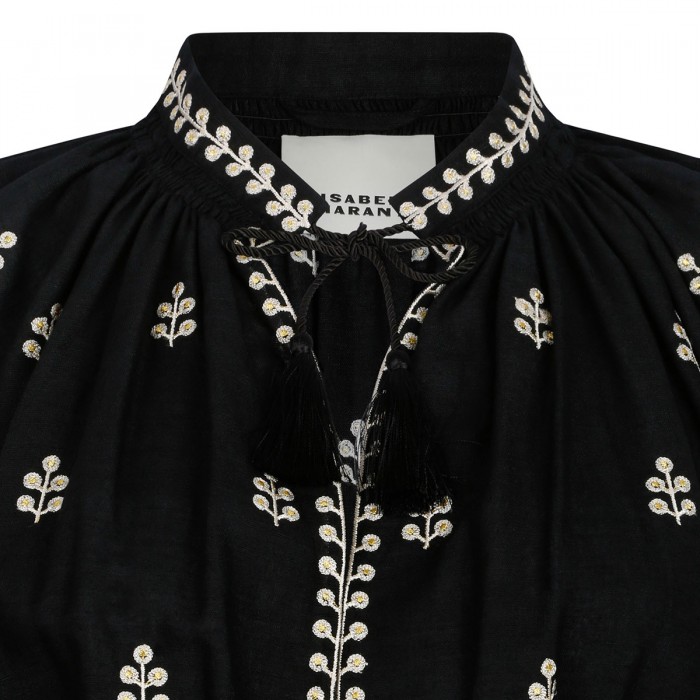 Rodilia silk midi dress