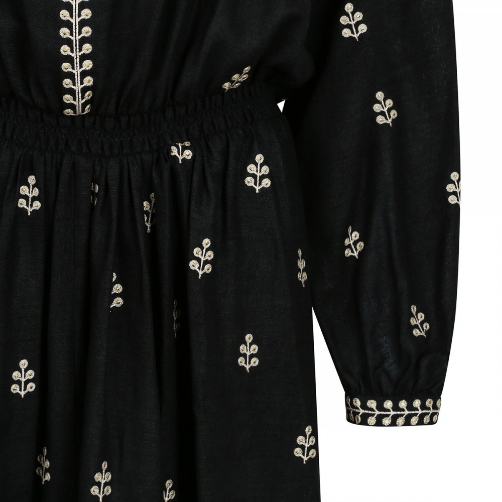 Rodilia silk midi dress