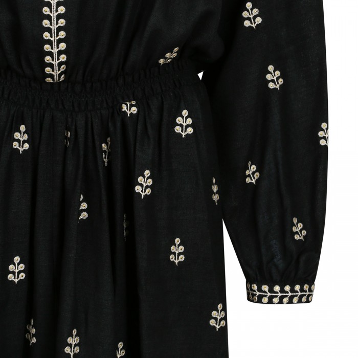 Rodilia silk midi dress