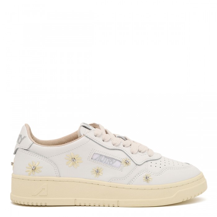 Medalist low sneakers with flowers
