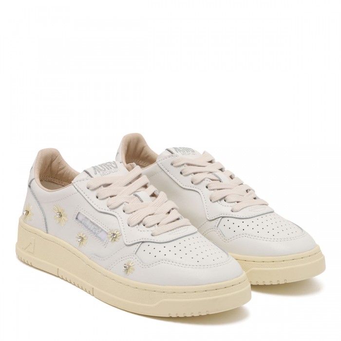 Medalist low sneakers with flowers