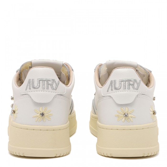 Medalist low sneakers with flowers