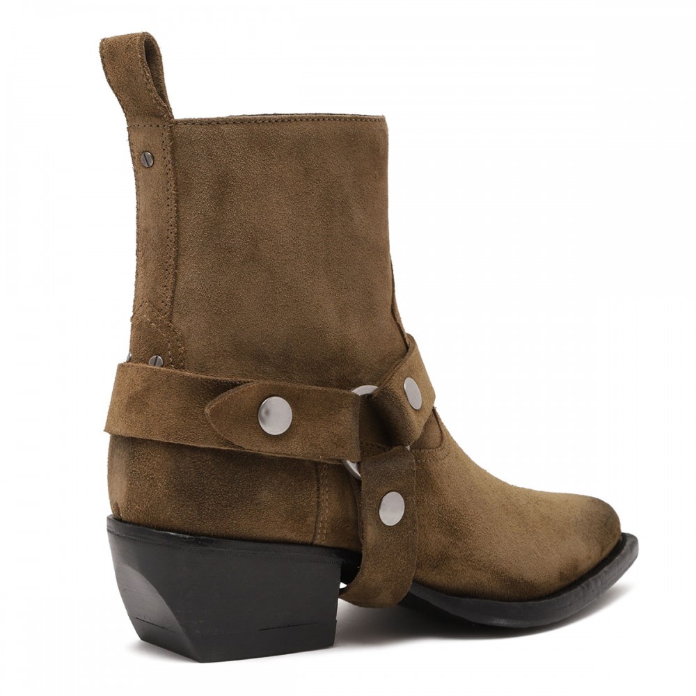 Debbie suede booties