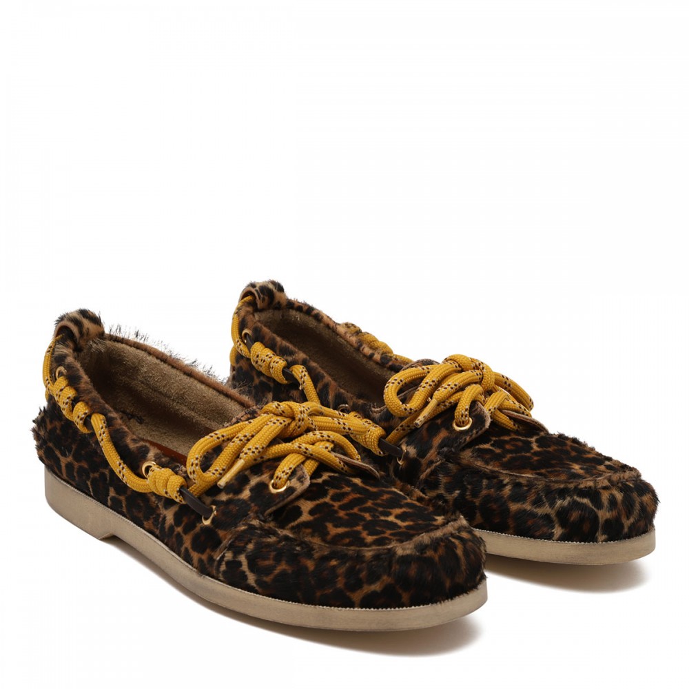 Cruise leopard-print loafers