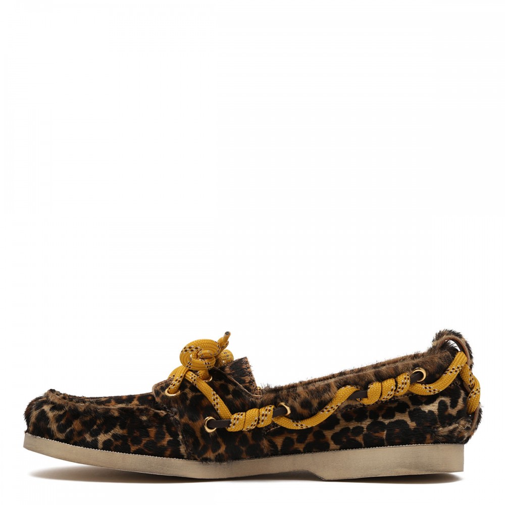 Cruise leopard-print loafers