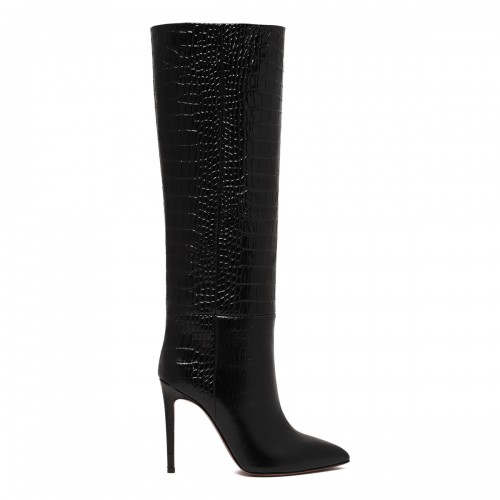 Black stiletto boots