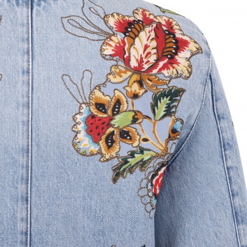 Embroidered denim jacket 2