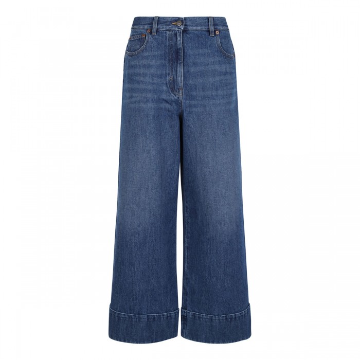 Medium blue denim jeans