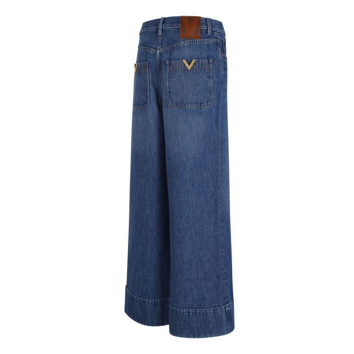 Medium blue denim jeans