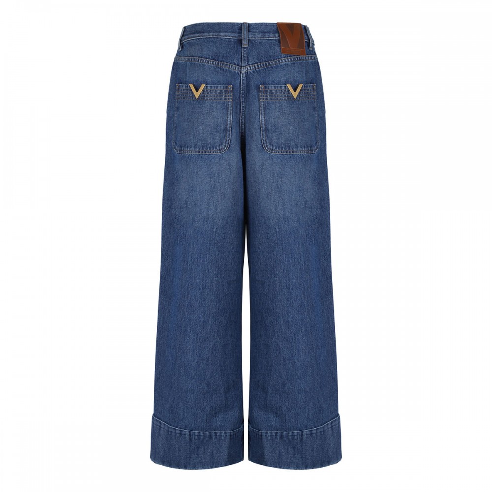 Medium blue denim jeans