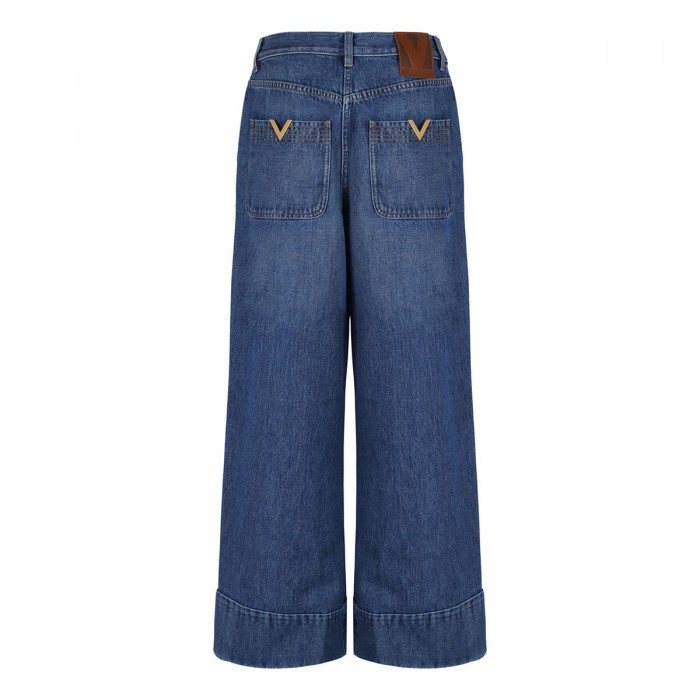 Medium blue denim jeans
