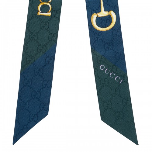 Printed silk twill ribbon 2