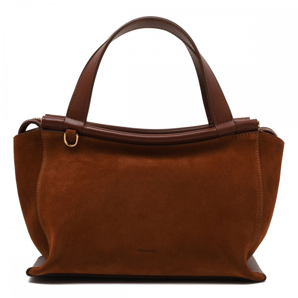Ida suede leather bag