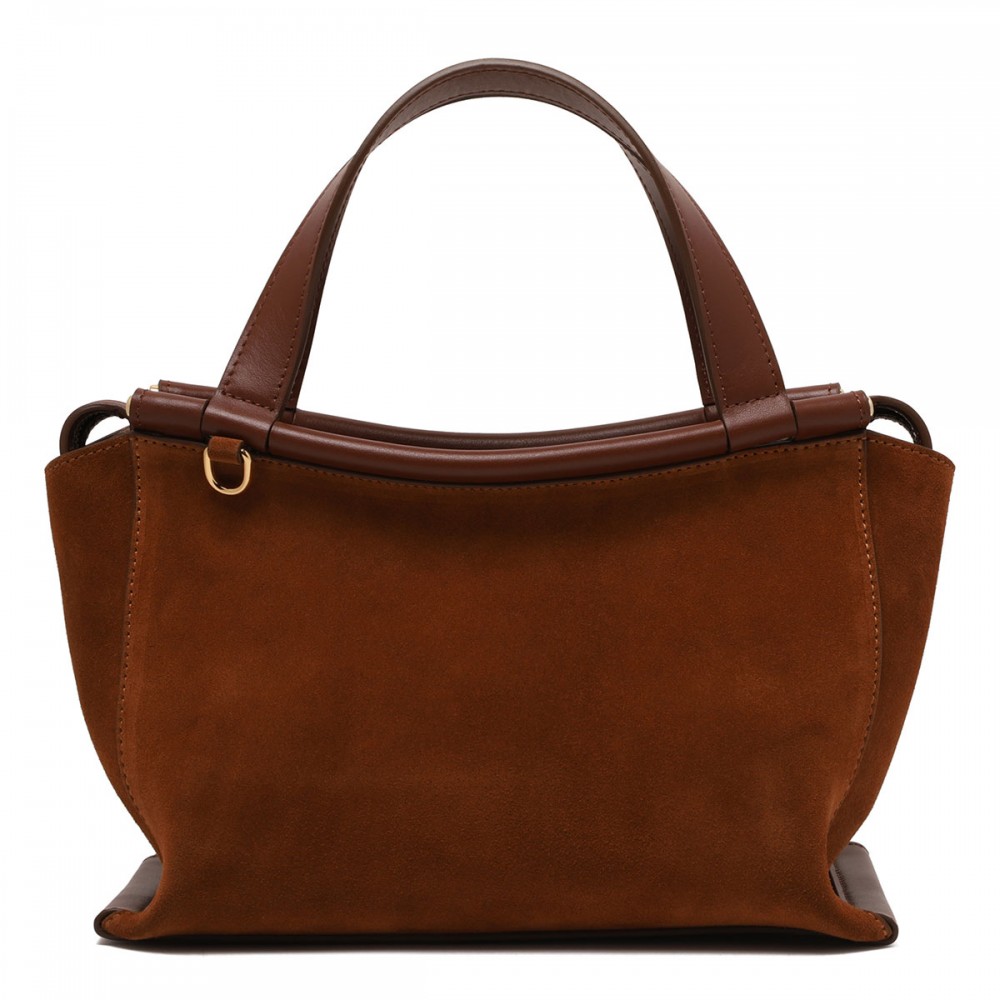 Ida suede leather bag