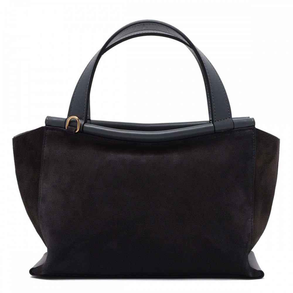 Ida suede leather bag