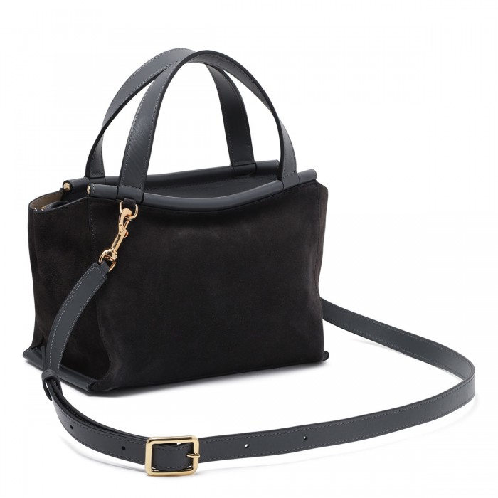 Ida suede leather bag
