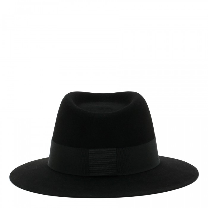 André black felt trilby hat