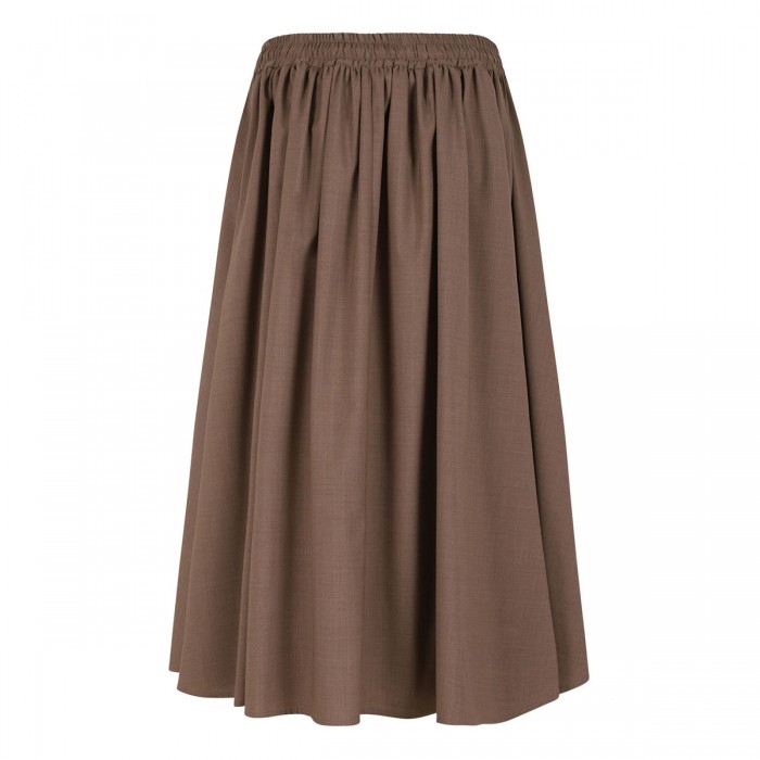 Livrea virgin wool midi skirt