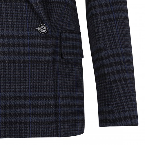 Bisso plaid wool-blend jacket 2
