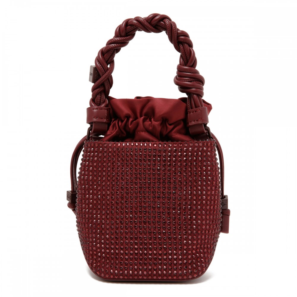 Bou strass mini bucket bag