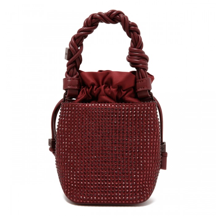 Bou strass mini bucket bag