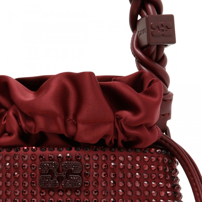 Bou strass mini bucket bag