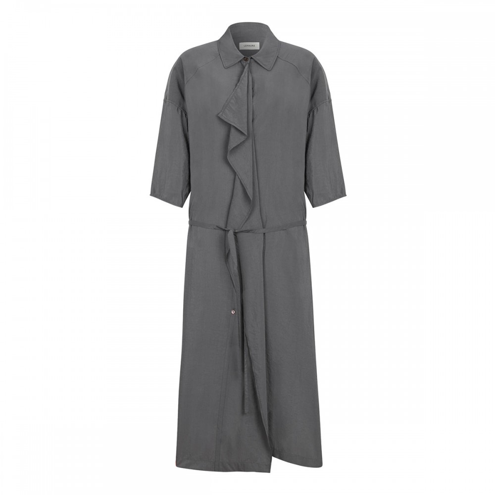 Asymmetrical shirt dress