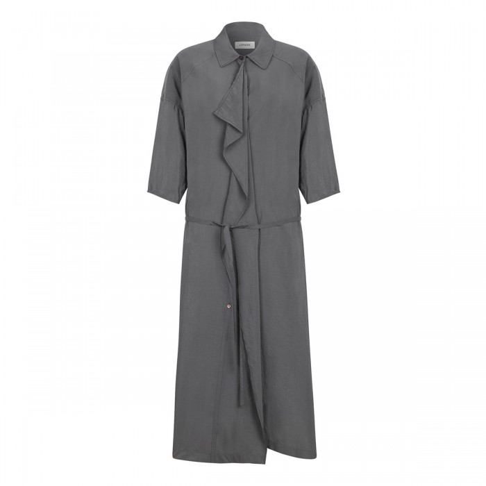 Asymmetrical shirt dress
