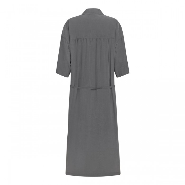 Asymmetrical shirt dress