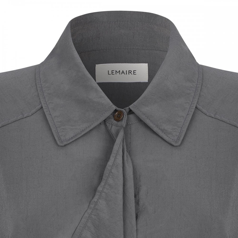 Asymmetrical shirt dress