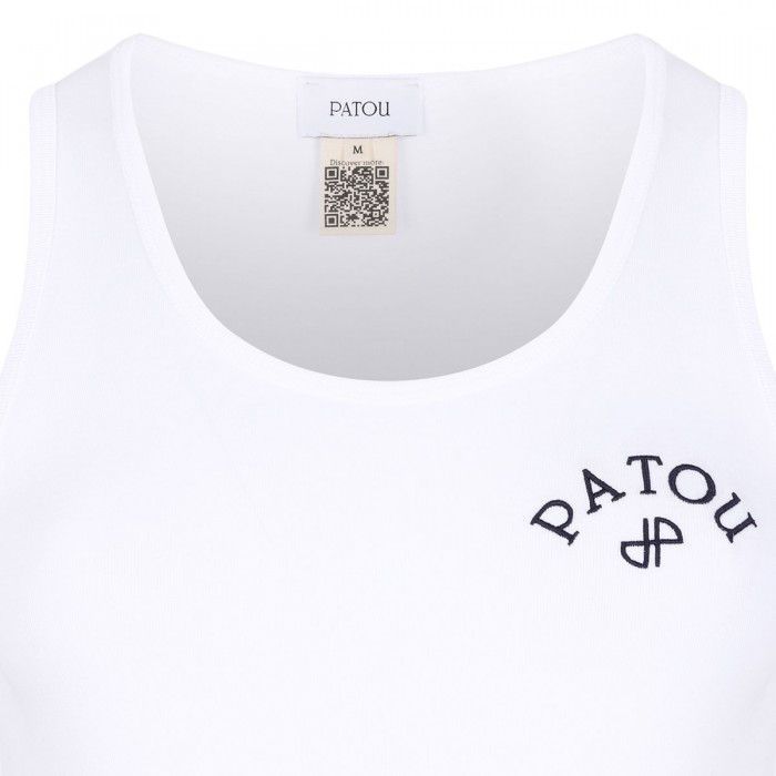 Embroidered tank top