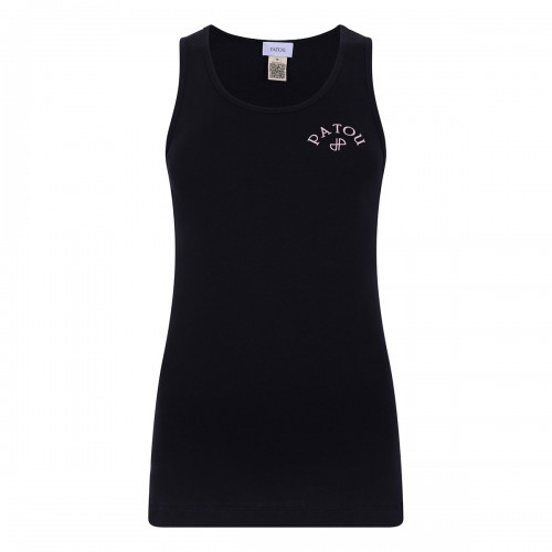 Embroidered tank top