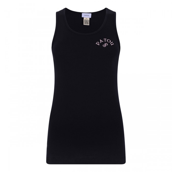 Embroidered tank top