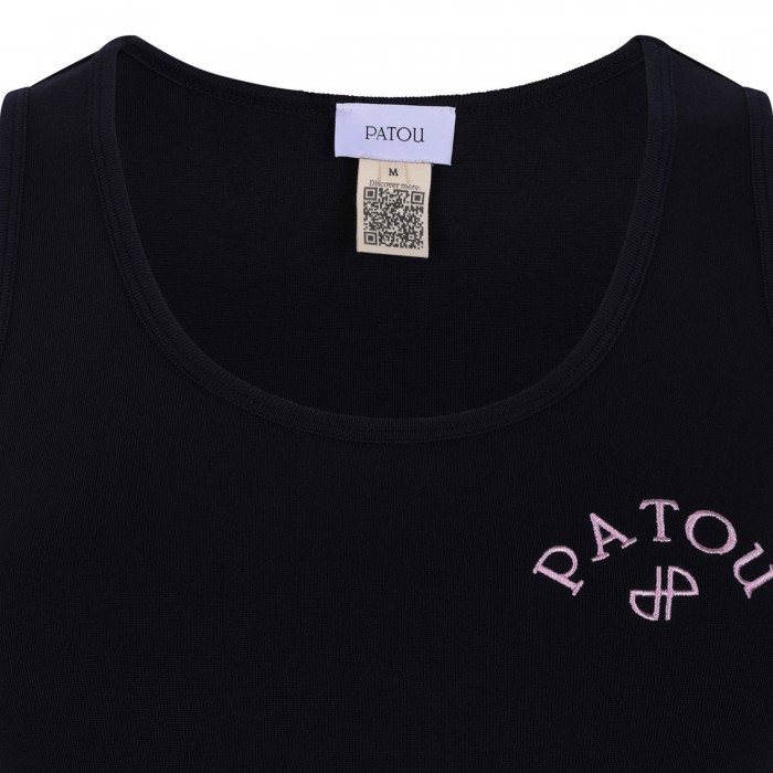 Embroidered tank top