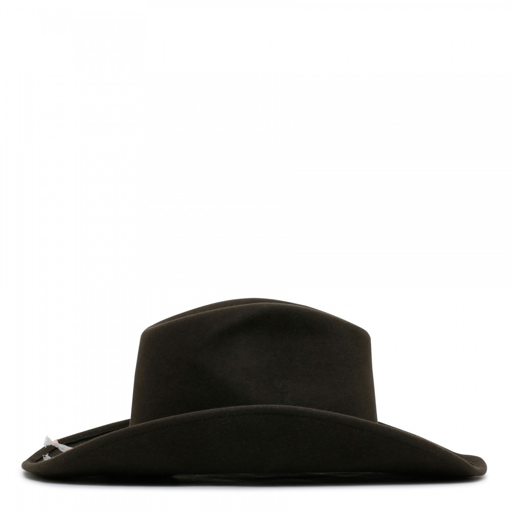 Austin khaki rabbit felt hat