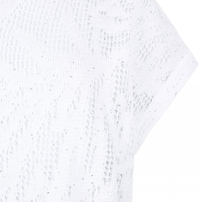 Water lilies knit T-shirt