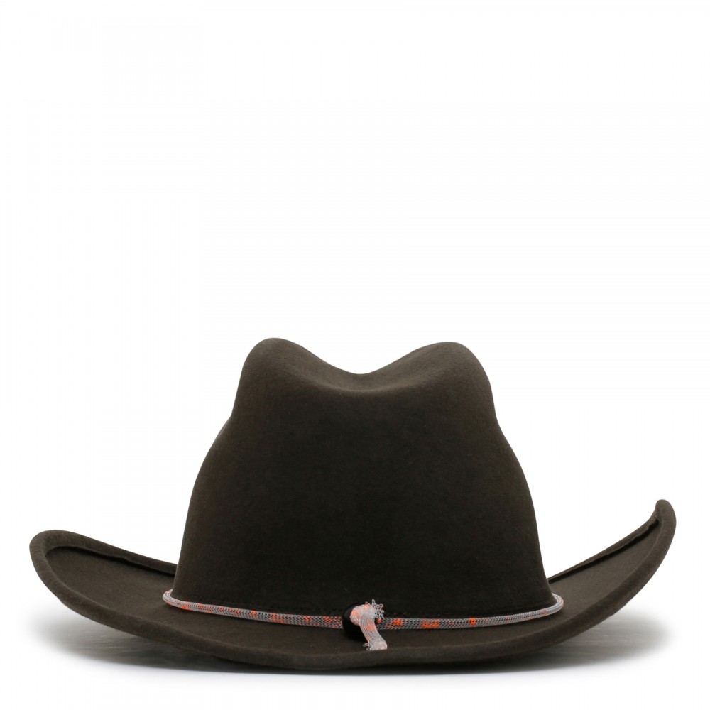 Austin khaki rabbit felt hat