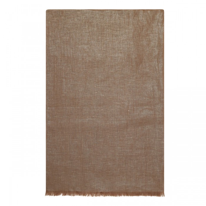 Lurex linen scarf