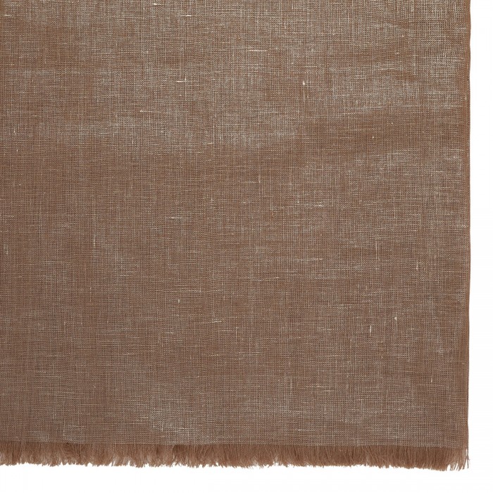 Lurex linen scarf