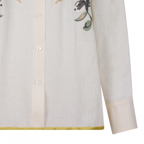 Embroidered linen shirt 2