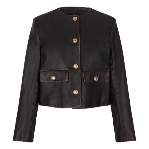 Lorenne vintage leather jacket