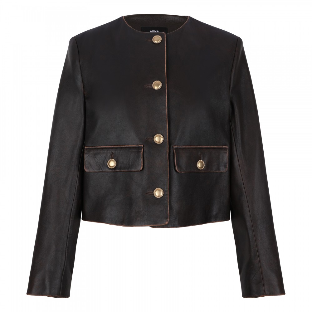 Lorenne vintage leather jacket