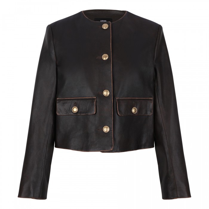 Lorenne vintage leather jacket